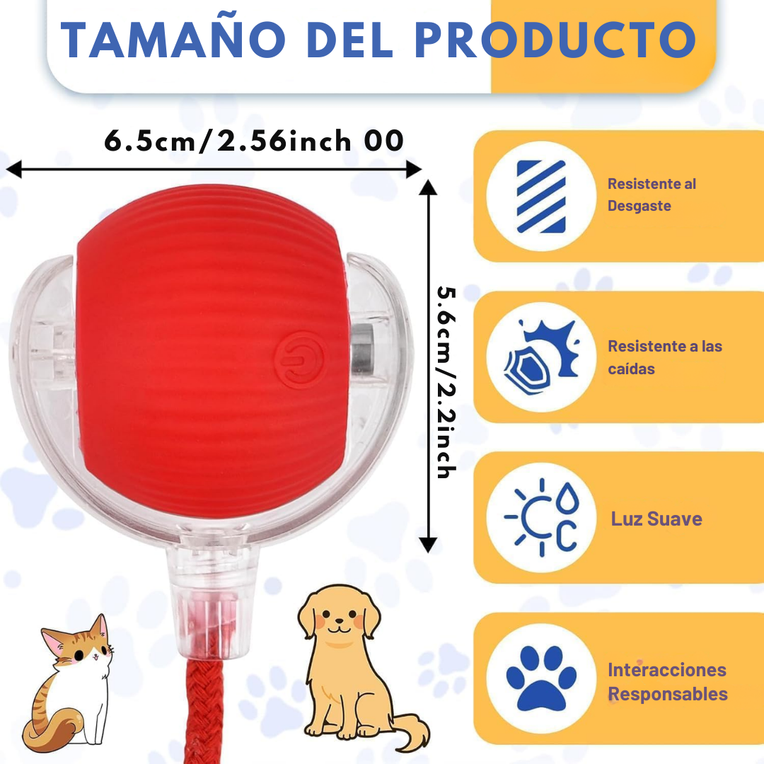 Pelota Interactiva Para Mascotas